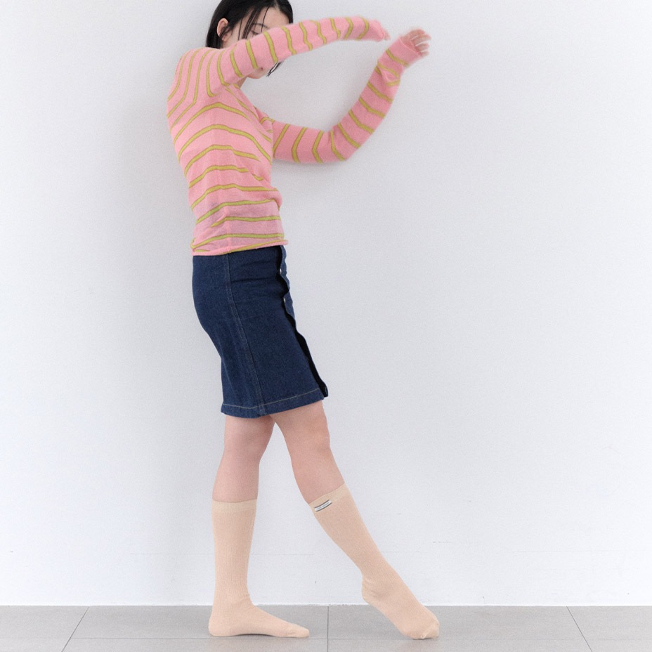 Loose Fit Knee Socks [ I Hate Monday / �����إ��ȥޥ�ǡ� ] BYC-IHM26SS08