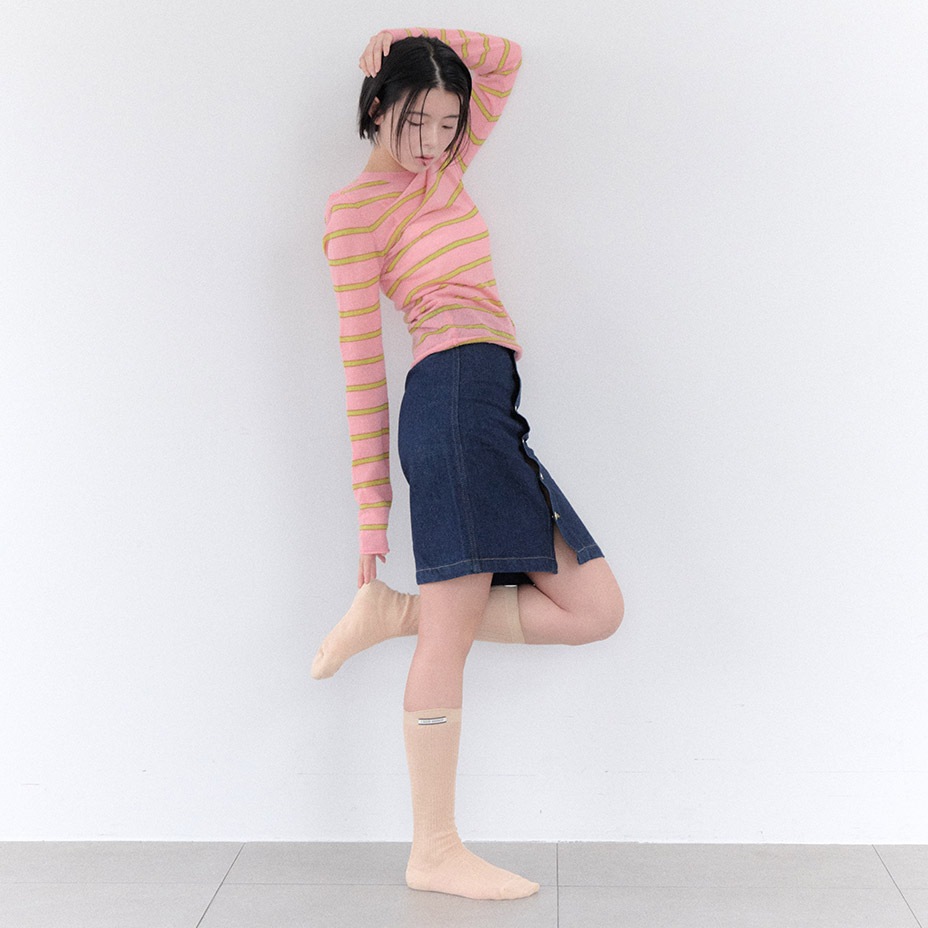 Loose Fit Knee Socks [ I Hate Monday / �����إ��ȥޥ�ǡ� ] BYC-IHM26SS08
