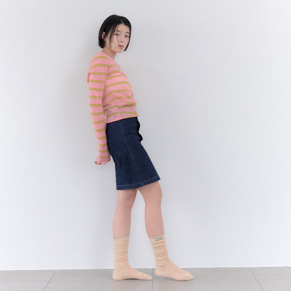 Loose Fit Knee Socks [ I Hate Monday / �����إ��ȥޥ�ǡ� ] BYC-IHM26SS08