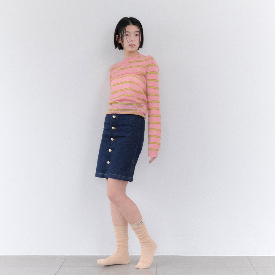 Loose Fit Knee Socks [ I Hate Monday / �����إ��ȥޥ�ǡ� ] BYC-IHM26SS08