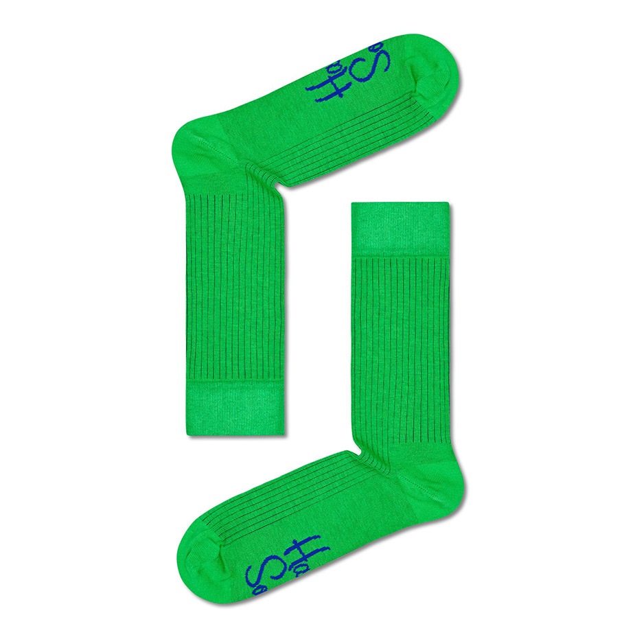 Solid Rib Sock [ 10231029-55  ] HAPPY SOCKS / �ϥåԡ����å���