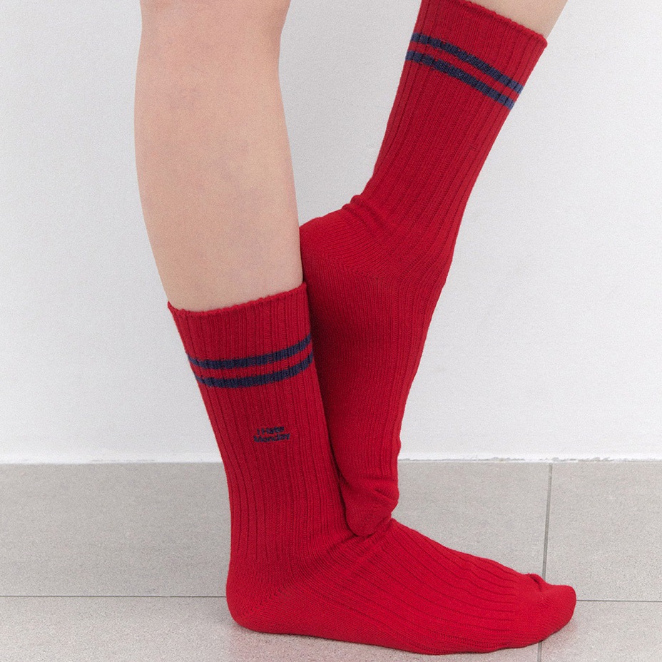 Preppy Knit Socks [ I Hate Monday / �����إ��ȥޥ�ǡ� ] BYC-IHM26SS16