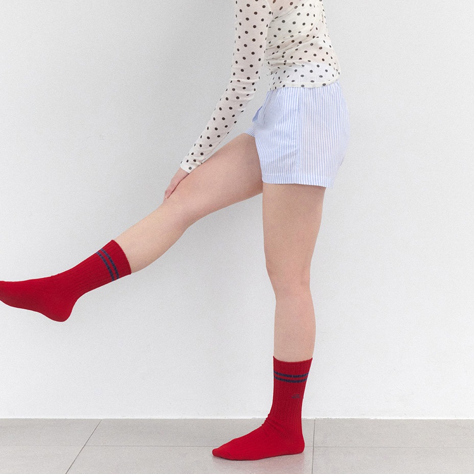 Preppy Knit Socks [ I Hate Monday / �����إ��ȥޥ�ǡ� ] BYC-IHM26SS16