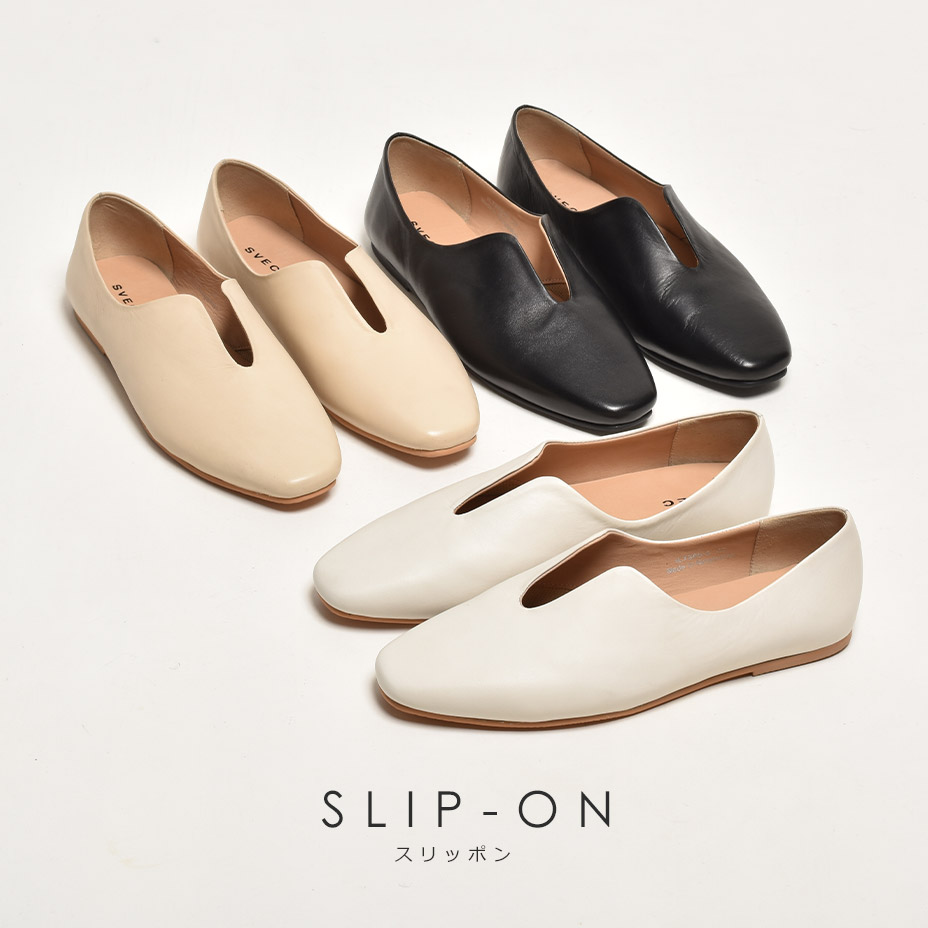 センタースリット スリッポンシューズ [ ILT285-4 ] SVEC / シュベック