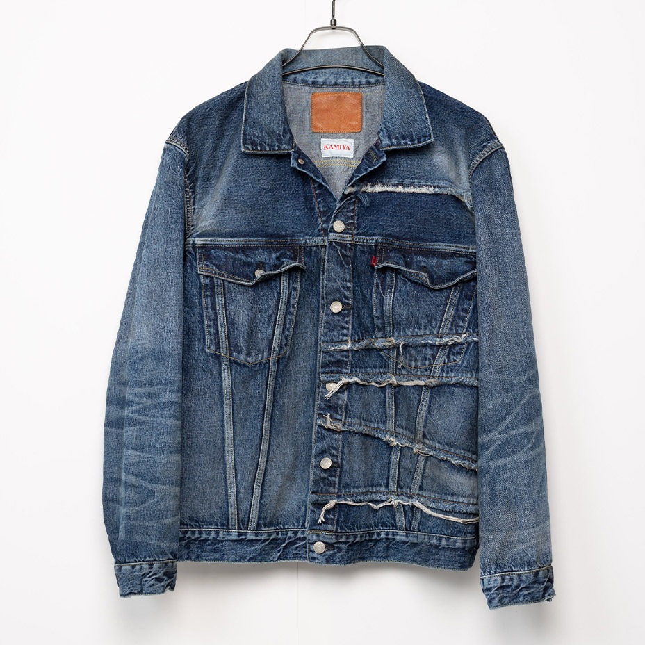 FULLCOUNT X KAMIYA Switching Denim Jacket [ G11FC101 ] KAMIYA / ߥ