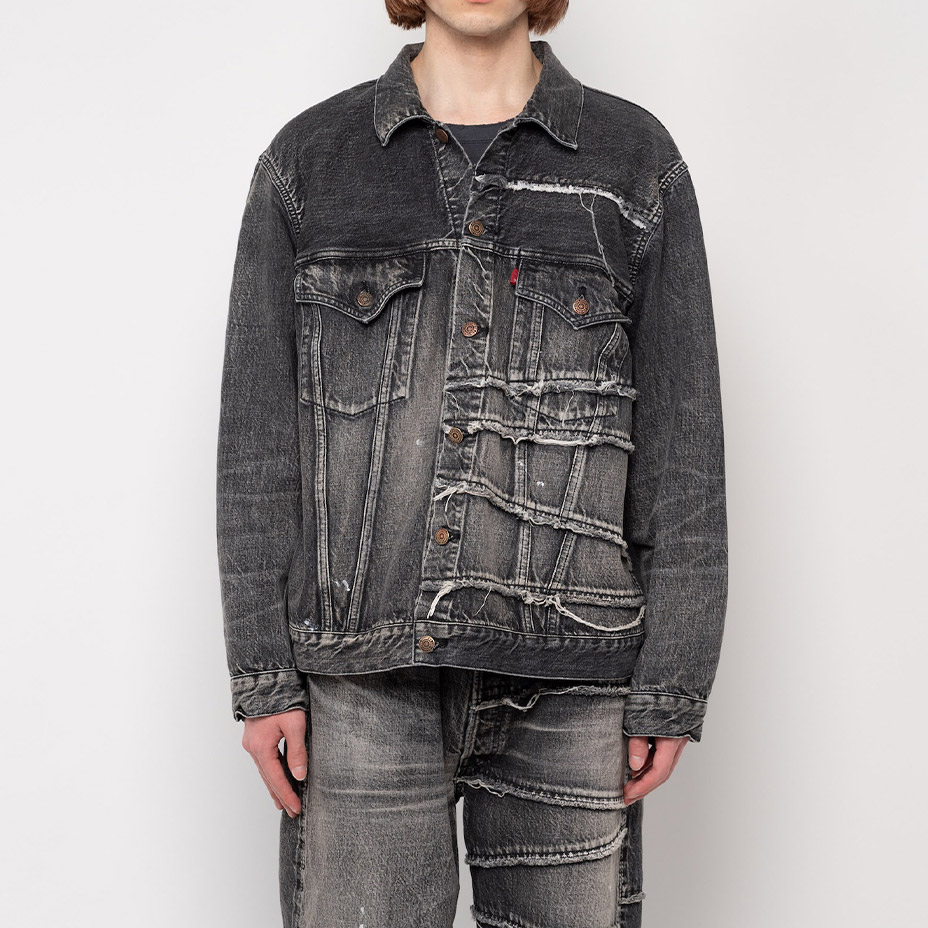 FULLCOUNT X KAMIYA Switching Denim Jacket [ G11FC101 ] KAMIYA / ߥ