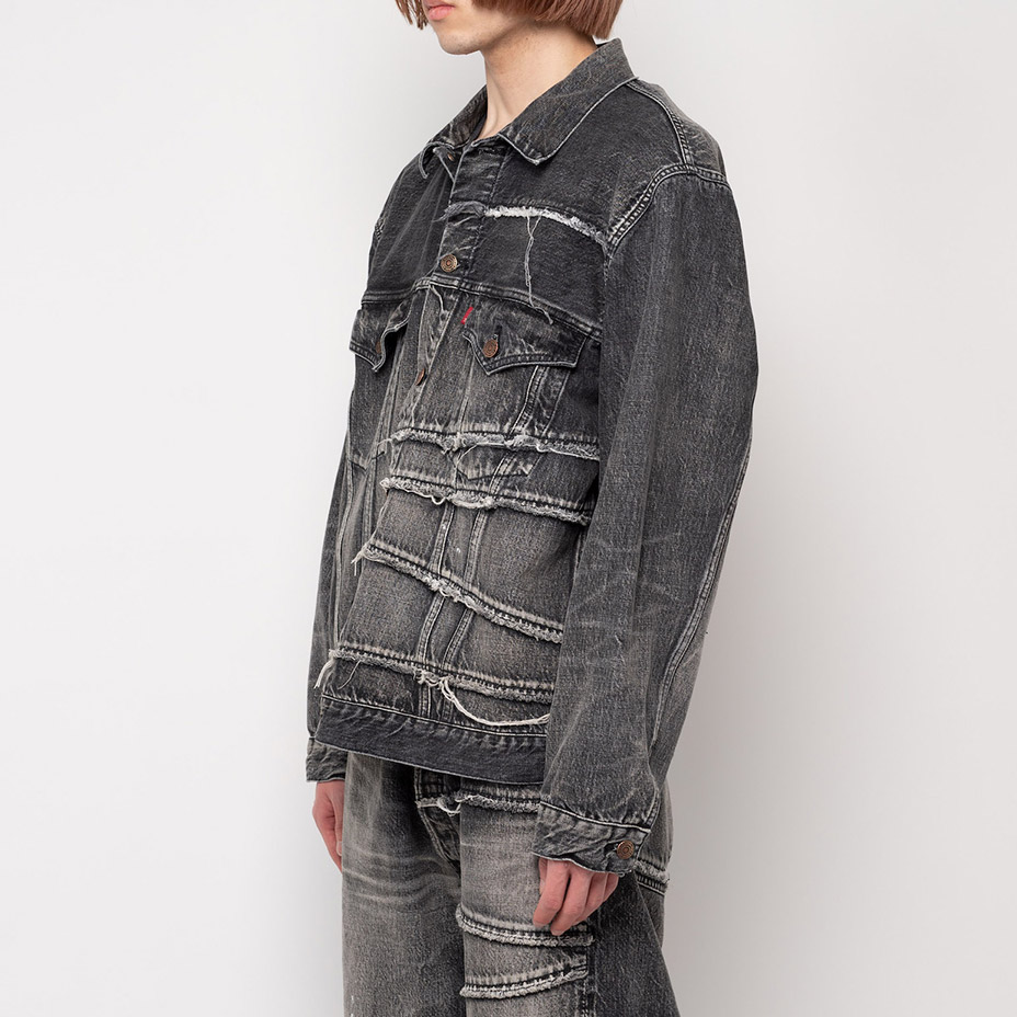 FULLCOUNT X KAMIYA Switching Denim Jacket [ G11FC101 ] KAMIYA / ߥ