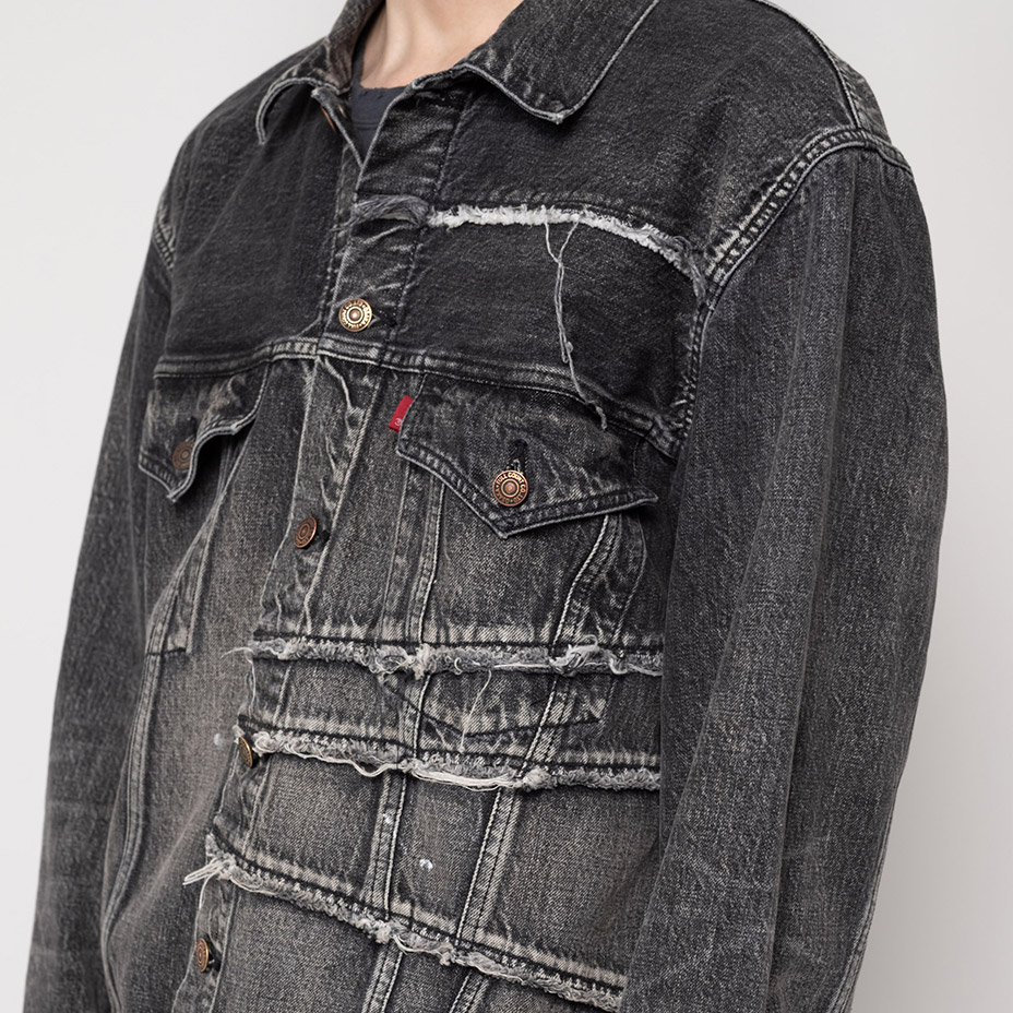 FULLCOUNT X KAMIYA Switching Denim Jacket [ G11FC101 ] KAMIYA / ߥ