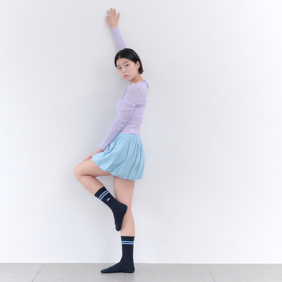 Preppy Knit Socks [ I Hate Monday / �����إ��ȥޥ�ǡ� ] BYC-IHM26SS17