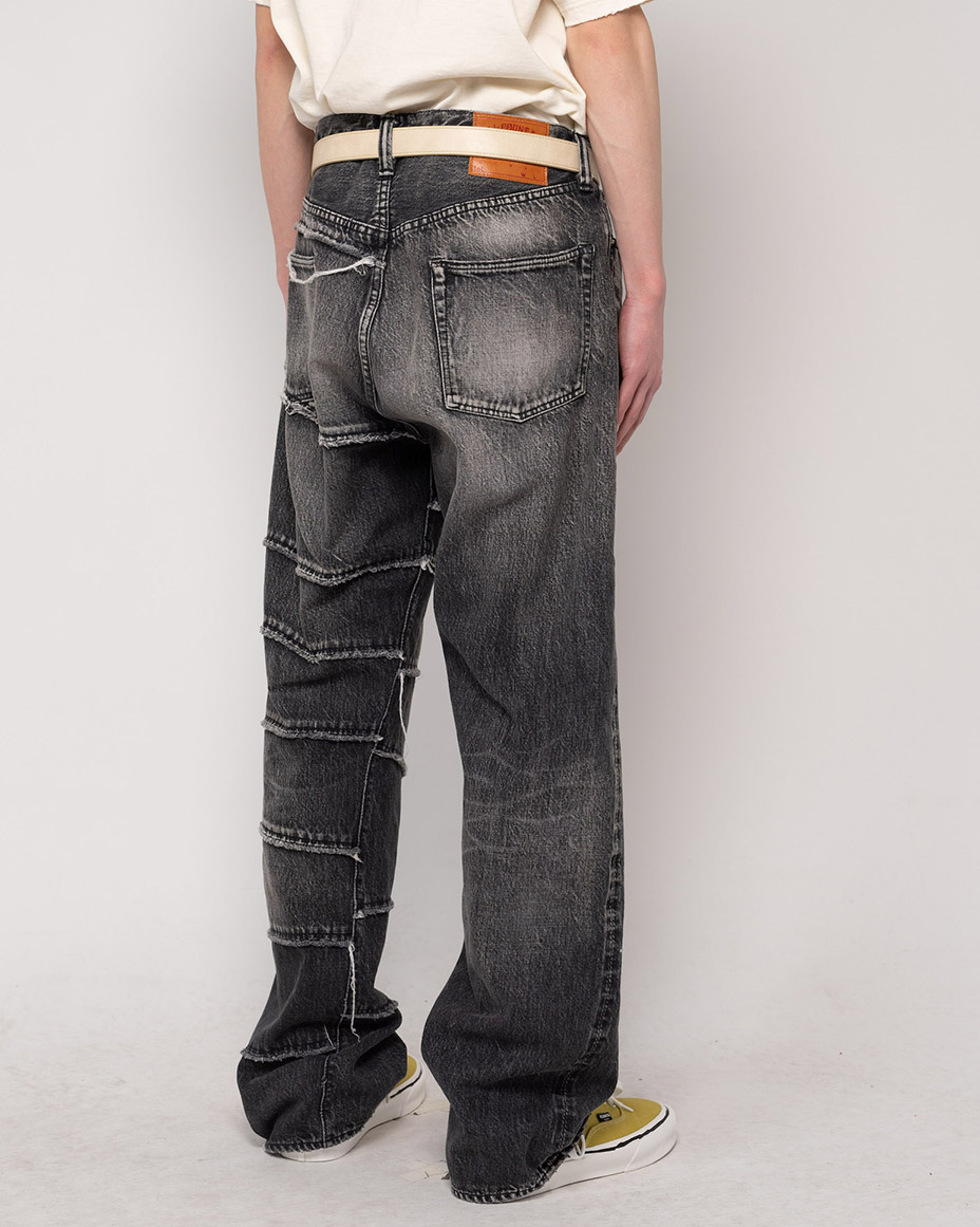 FULLCOUNT X KAMIYA Switching Denim Pants [ G11FC102 ] KAMIYA / ���ߥ�