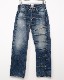 FULLCOUNT X KAMIYA Switching Denim Pants [ G11FC102 ] KAMIYA / ���ߥ�
