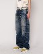 FULLCOUNT X KAMIYA Switching Denim Pants [ G11FC102 ] KAMIYA / ���ߥ�