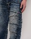 FULLCOUNT X KAMIYA Switching Denim Pants [ G11FC102 ] KAMIYA / ���ߥ�