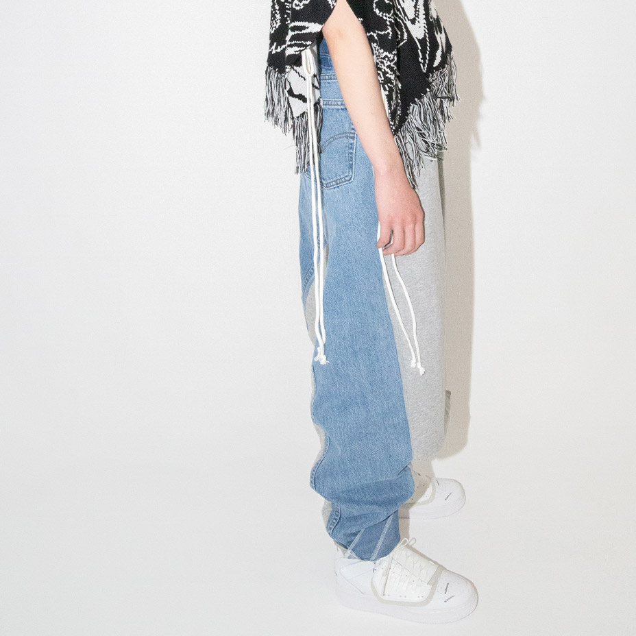 DOUBLE SWP BACKDENIM [ BS239614 ] BODYSONG / �ܥǥ�����