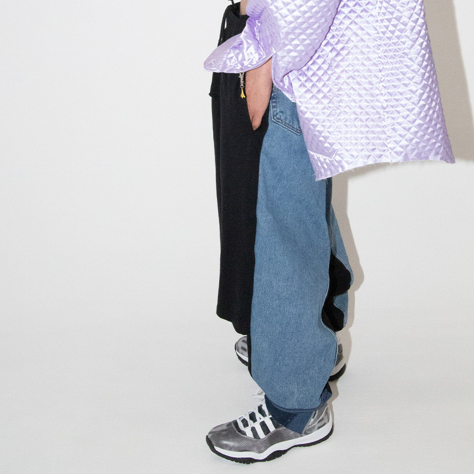 DOUBLE SWP BACKDENIM [ BS239614 ] BODYSONG / �ܥǥ�����