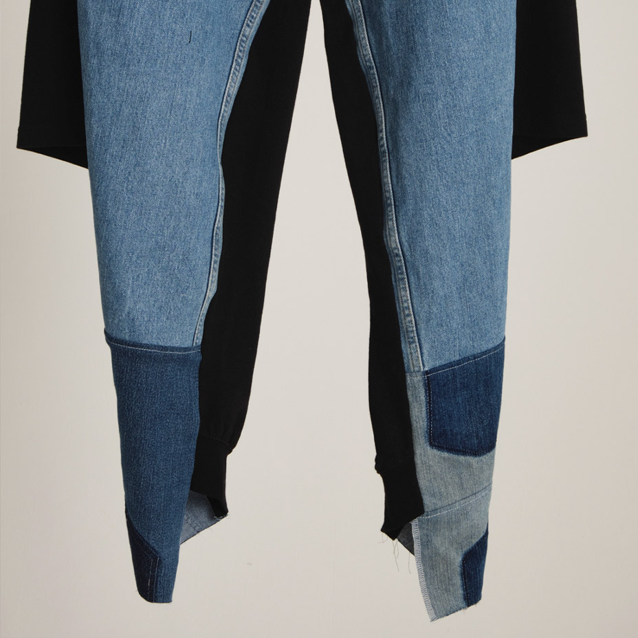 DOUBLE SWP BACKDENIM [ BS239614 ] BODYSONG / �ܥǥ�����