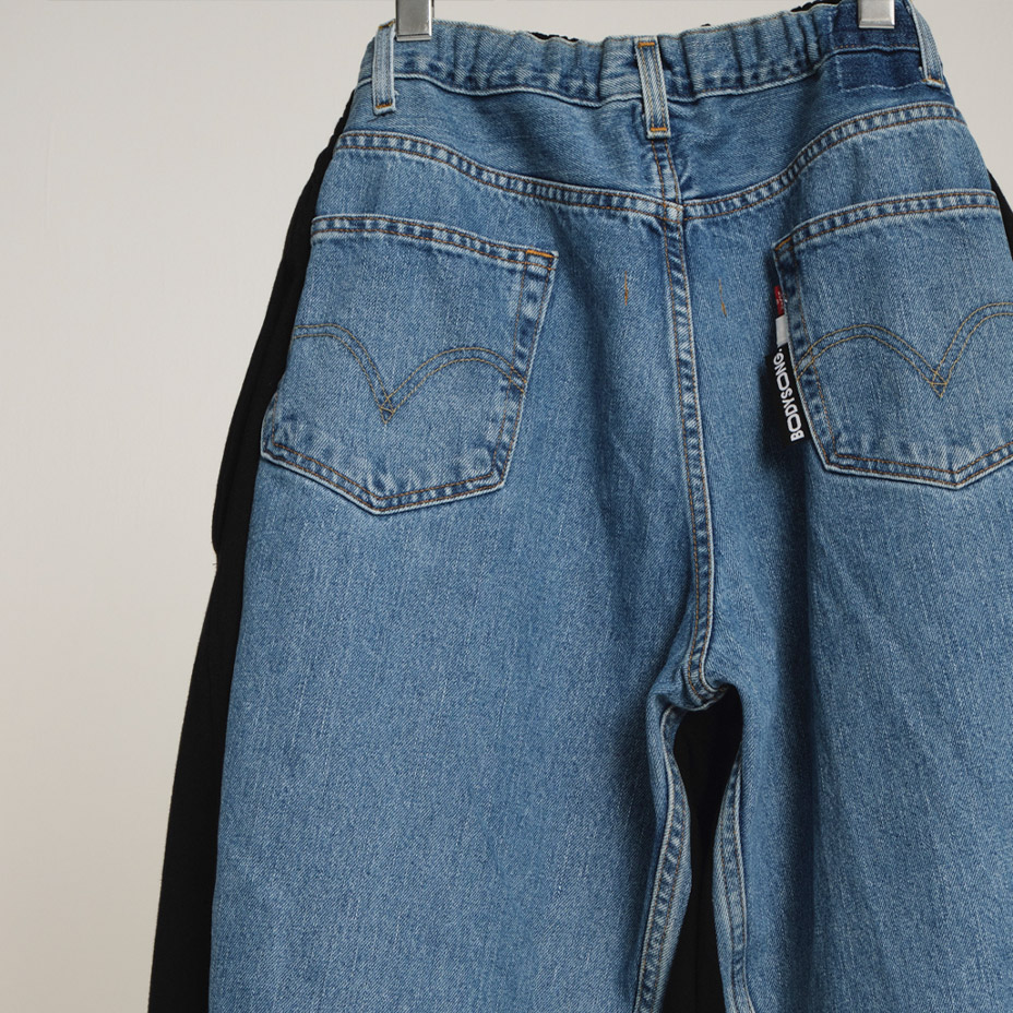 DOUBLE SWP BACKDENIM [ BS239614 ] BODYSONG / �ܥǥ�����