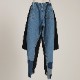 DOUBLE SWP BACKDENIM [ BS239614 ] BODYSONG / �ܥǥ�����