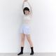 Back Logo Point Rib Socks [ I Hate Monday / �����إ��ȥޥ�ǡ� ] BYC-IHM26SS21