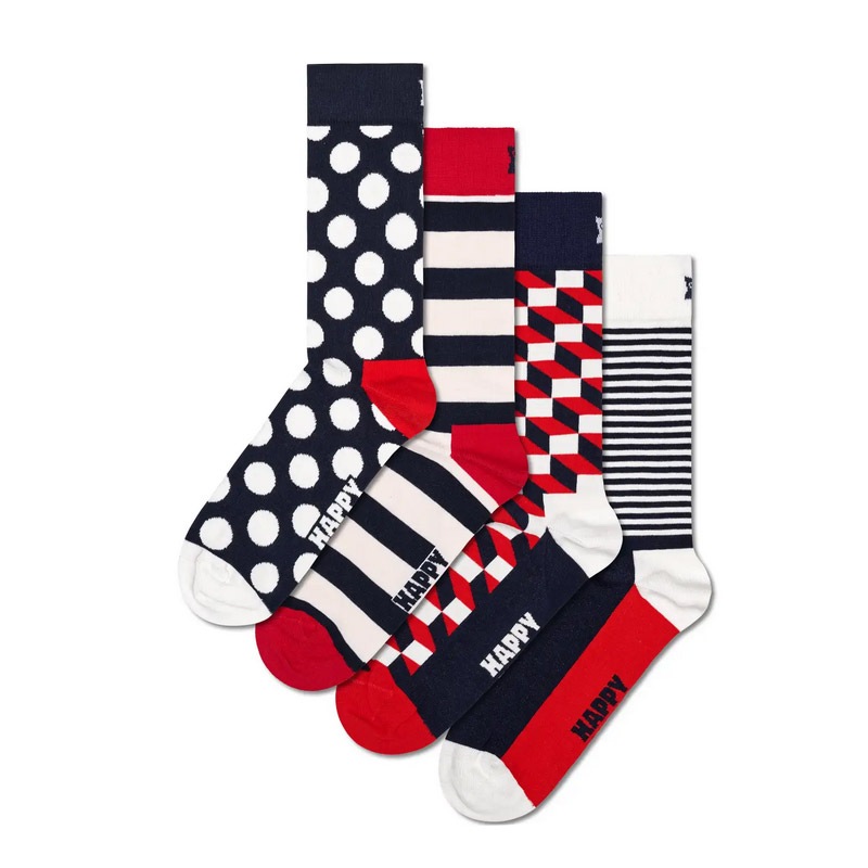 4-Pack Classic Navy Socks Gift Set [ 10203511-01 ] Happy Socks / �ϥåԡ����å���