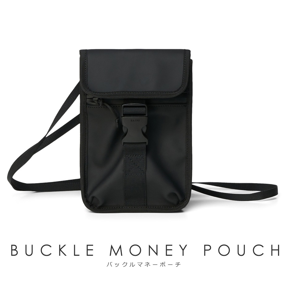 BUCKLE MONEY POUCH [ RAINS-1373 ] RAINS / �쥤��