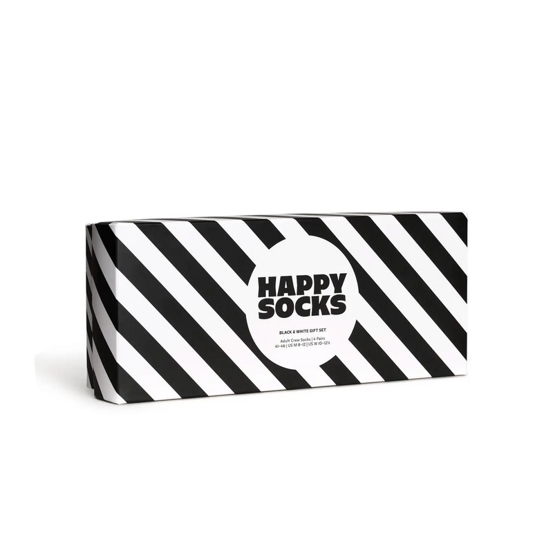 4-Pack Classic Black & White Socks Gift Set [ 10203513-01 ] Happy Socks / ϥåԡå