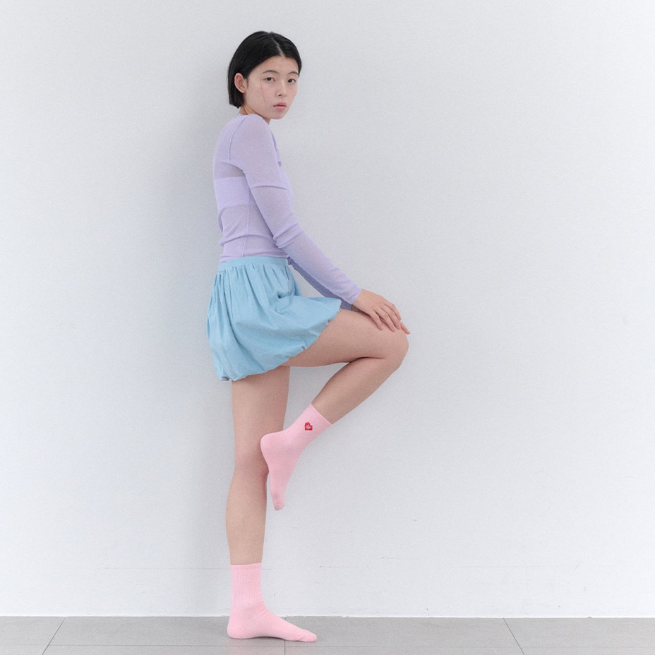 Heart Short Socks [ I Hate Monday / �����إ��ȥޥ�ǡ� ] BYC-IHM26SS23
