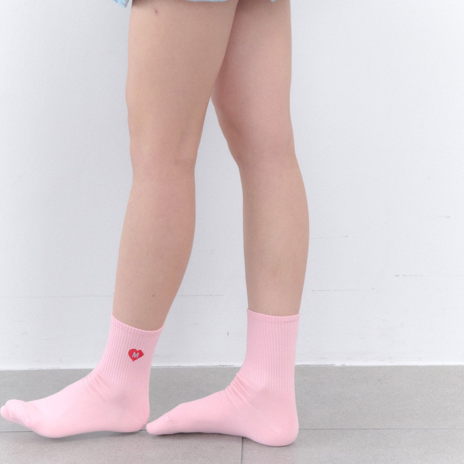 Heart Short Socks [ I Hate Monday / �����إ��ȥޥ�ǡ� ] BYC-IHM26SS23
