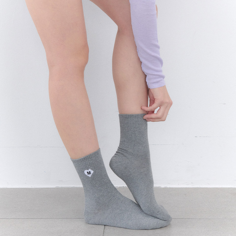 Heart Short Socks [ I Hate Monday / �����إ��ȥޥ�ǡ� ] BYC-IHM26SS24