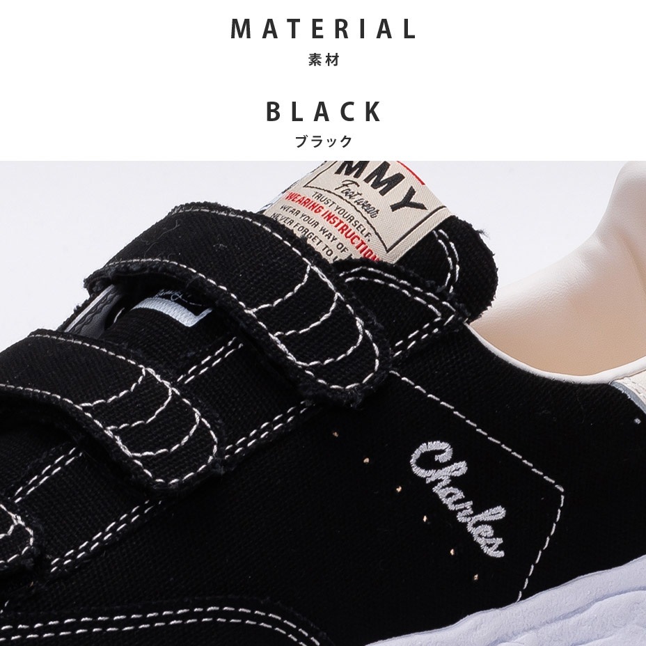 CHARLES / Original Sole Canbas Low-top Sneakers [ A12FW704 ] MIHARA YASUHIRO / ߥϥ䥹ҥ