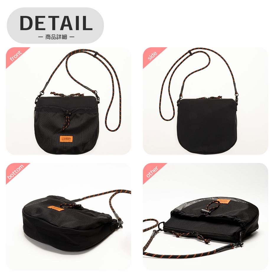 FRONT MESH ZILE SHOULDER [ UVO-195 ] UNIVERSAL OVERALL / ��˥С����륪���С�������