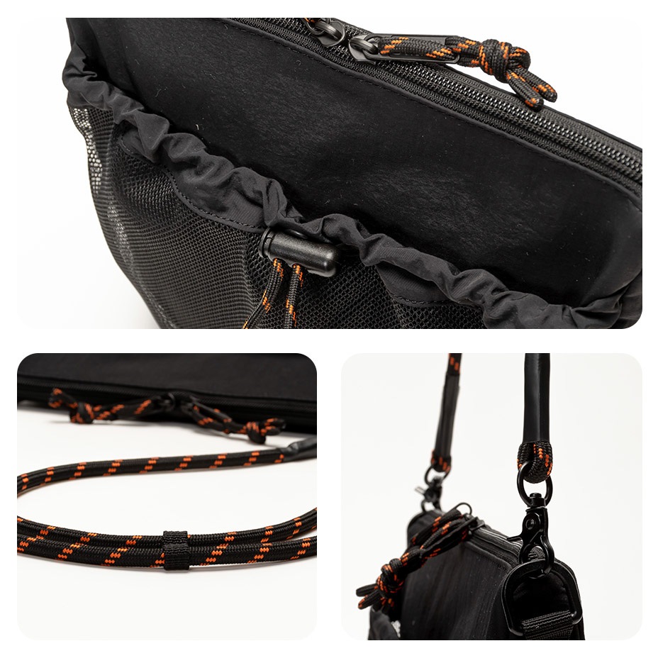 FRONT MESH ZILE SHOULDER [ UVO-195 ] UNIVERSAL OVERALL / ��˥С����륪���С�������