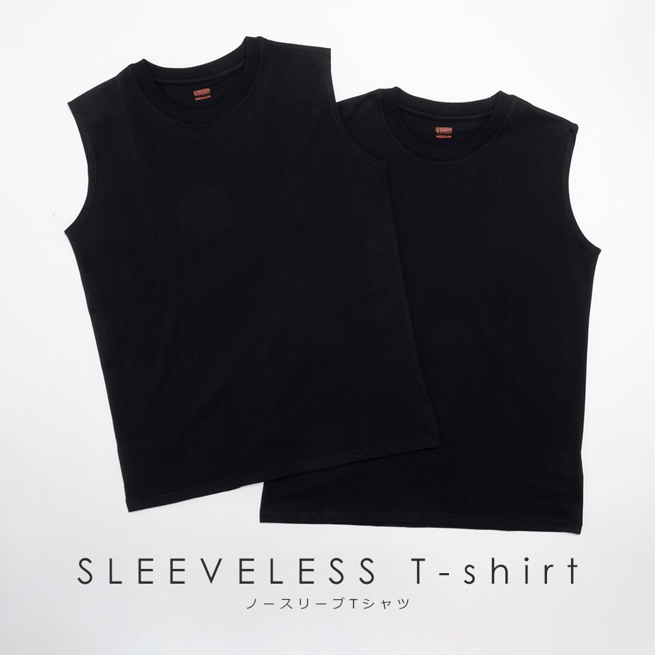 WIDE HEAVY 2P PACKS NO SLEEVE TEE [ UVOP-003A ] UNIVERSAL OVERALL / ��˥С����륪���С�������