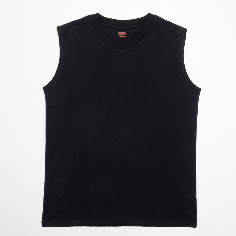 WIDE HEAVY 2P PACKS NO SLEEVE TEE [ UVOP-003A ] UNIVERSAL OVERALL / ��˥С����륪���С�������