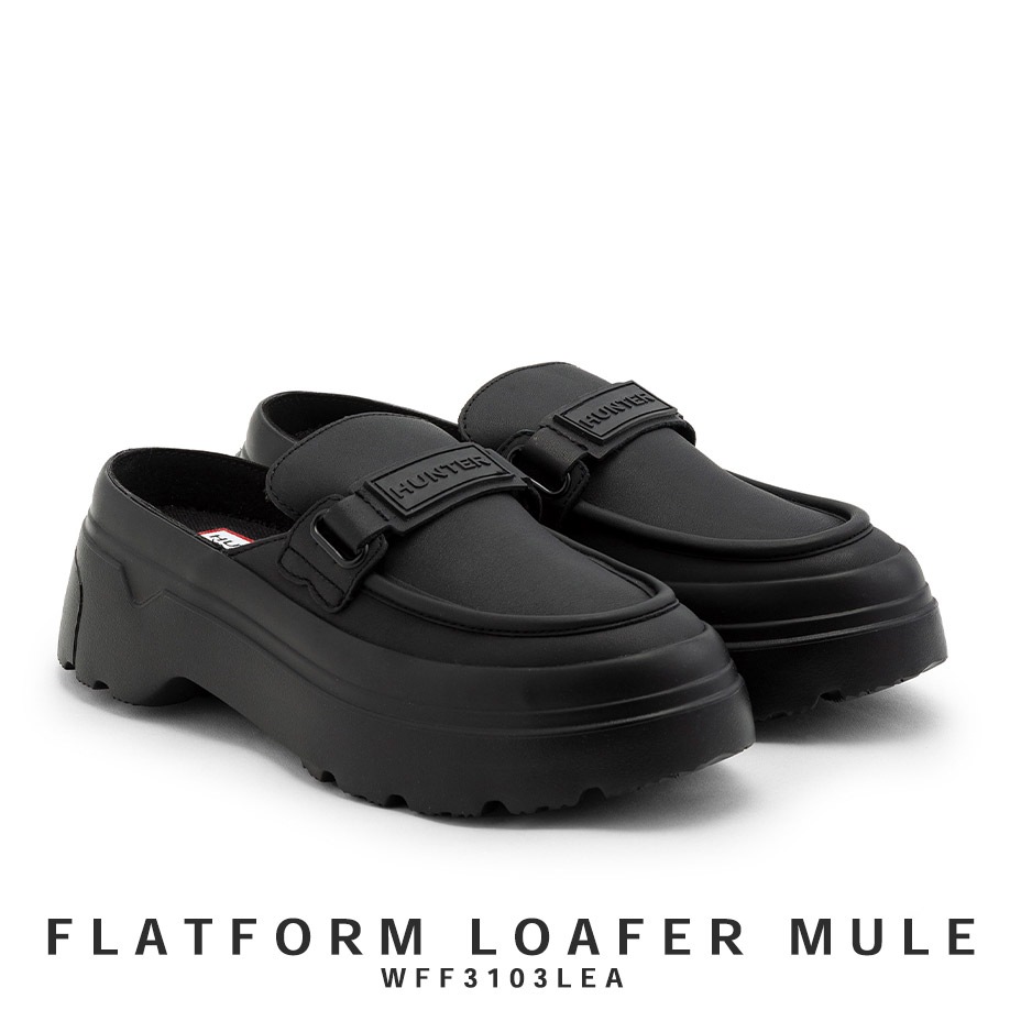 W REFINED EXPLORER FLATFORM LOAFER MULE [ WFF3103LEA ] HUNTER / �ϥ󥿡�