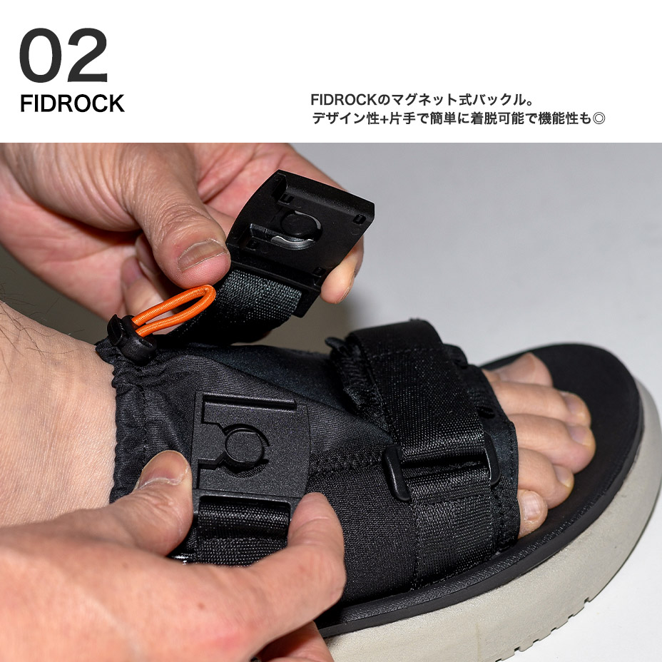 Argo Blach [ ARGO  ] HIJACK SANDALS / �ϥ�����å�������륹