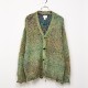 Kasuri Mohair Cardigan [ G11CD030 ] KAMIYA / ߥ