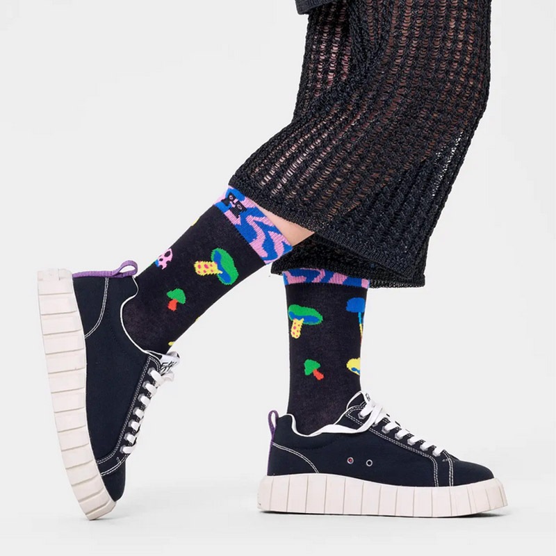 Mushrooms Sock [ 10231077-98 ] Happy Socks / �ϥåԡ����å���