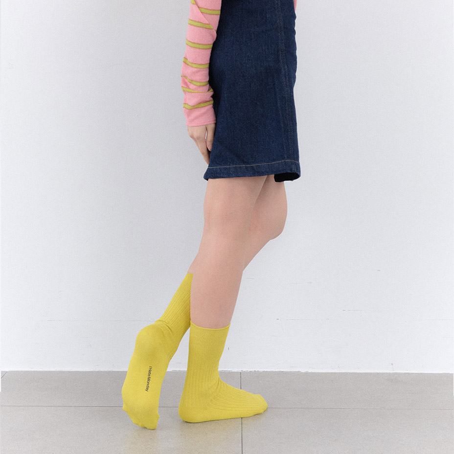Basic Mood Socks [ I Hate Monday / �����إ��ȥޥ�ǡ� ] BYC-IHM26SS40