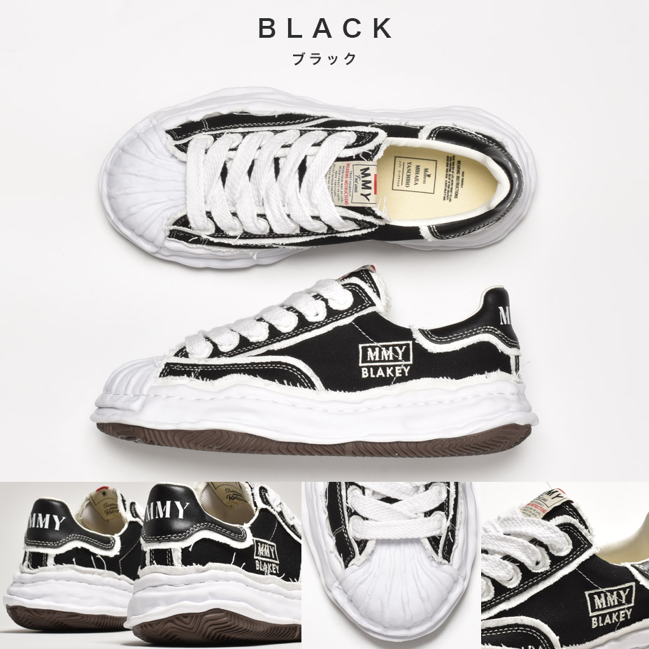 BLAKEY low / Original Sole Overhanging Canvas Low-top Sneakers [ A09FW717 ] MIHARA YASUHIRO / �ߥϥ�䥹�ҥ�