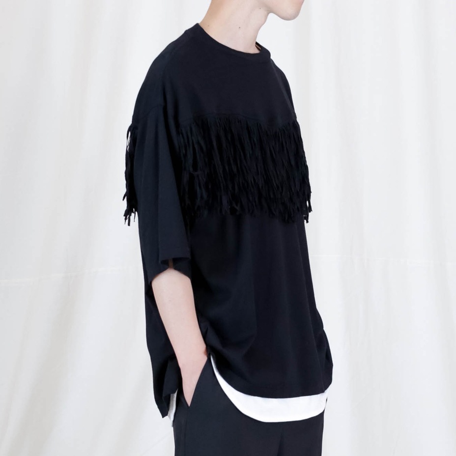 BIO MERCERIZED FRINGE T [ 179106 ] Iroquois / 