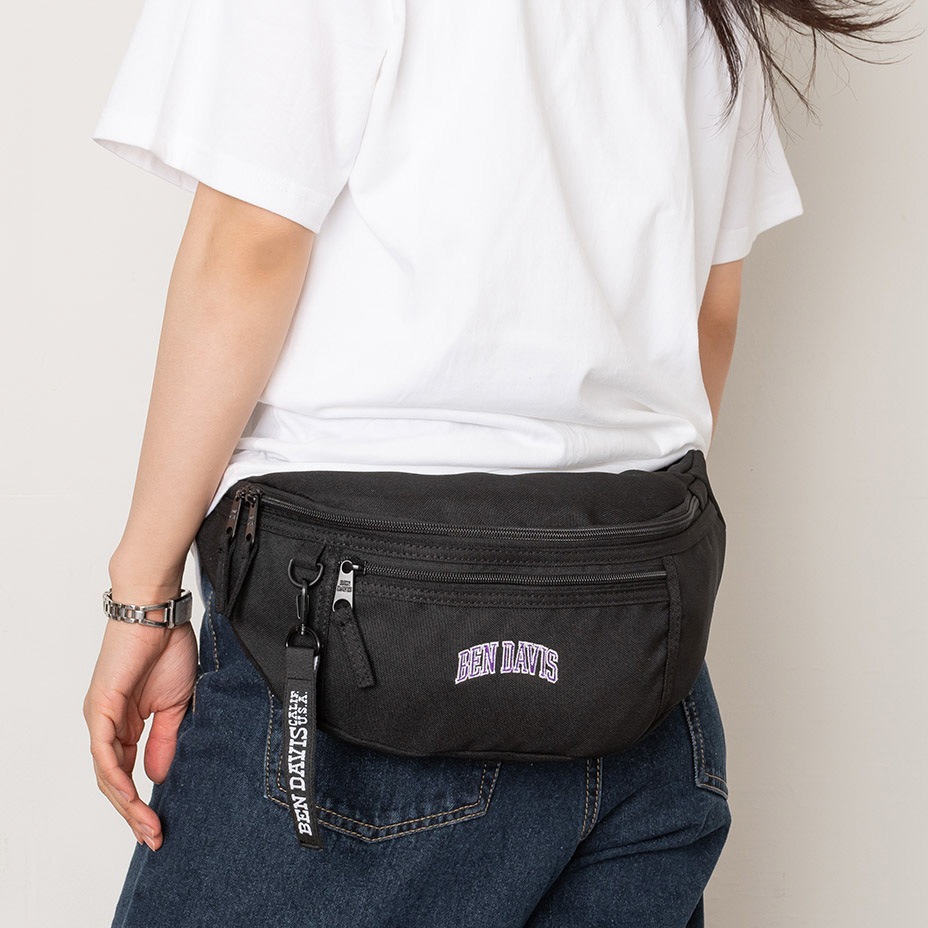 LOGO TAPE WAISTBAG CL [ BDW-9274CL ] BEN DAVIS / ٥ǥӥ