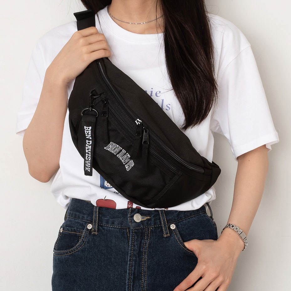 LOGO TAPE WAISTBAG CL [ BDW-9274CL ] BEN DAVIS / ٥ǥӥ