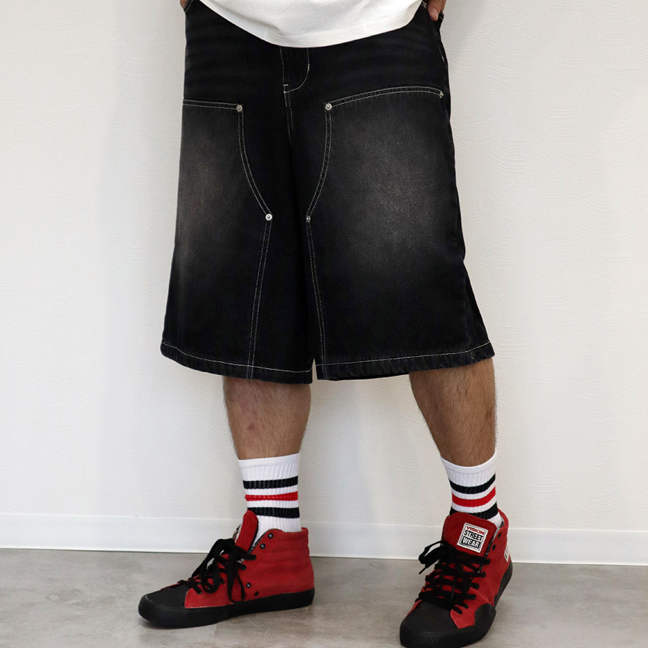 Skater Denim Jorts / �����������ǥ˥ॷ�硼�� [ VISION STREET WEAR / ��������󥹥ȥ꡼�ȥ����� ] HB-6505061
