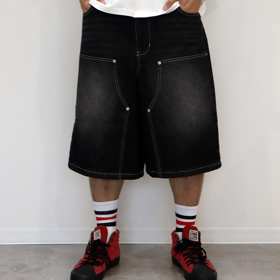 Skater Denim Jorts / �����������ǥ˥ॷ�硼�� [ VISION STREET WEAR / ��������󥹥ȥ꡼�ȥ����� ] HB-6505061