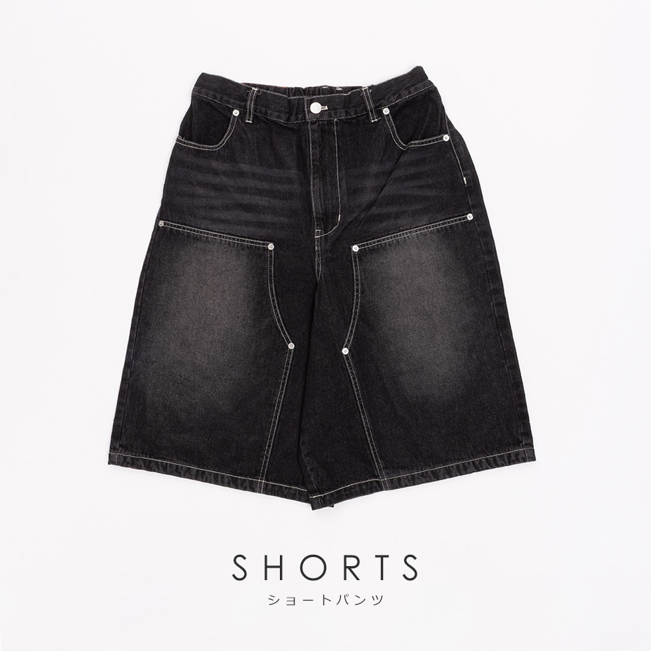 Skater Denim Jorts / �����������ǥ˥ॷ�硼�� [ VISION STREET WEAR / ��������󥹥ȥ꡼�ȥ����� ] HB-6505061