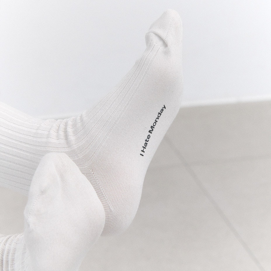 Basic Mood Socks [ I Hate Monday / �����إ��ȥޥ�ǡ� ] BYC-IHM26SS42