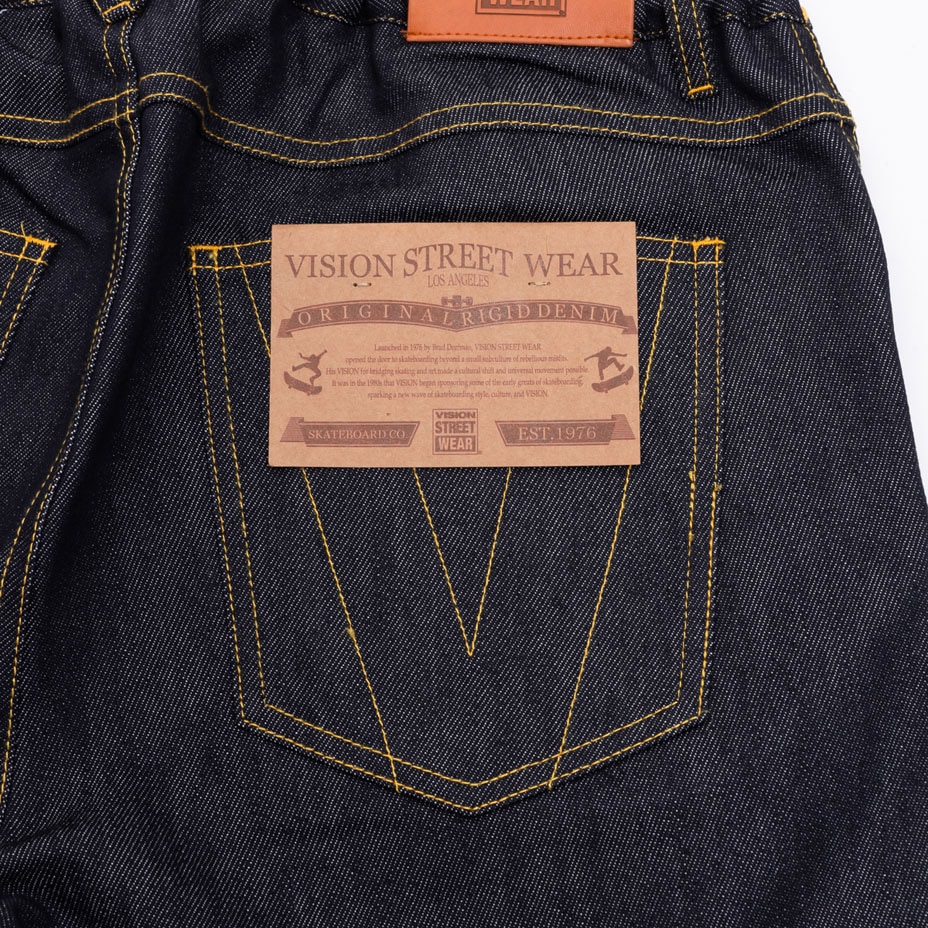 Rigid Curve Denim / �ꥸ�åɥ����֥ǥ˥� [ VISION STREET WEAR / ��������󥹥ȥ꡼�ȥ����� ] HB-6505065