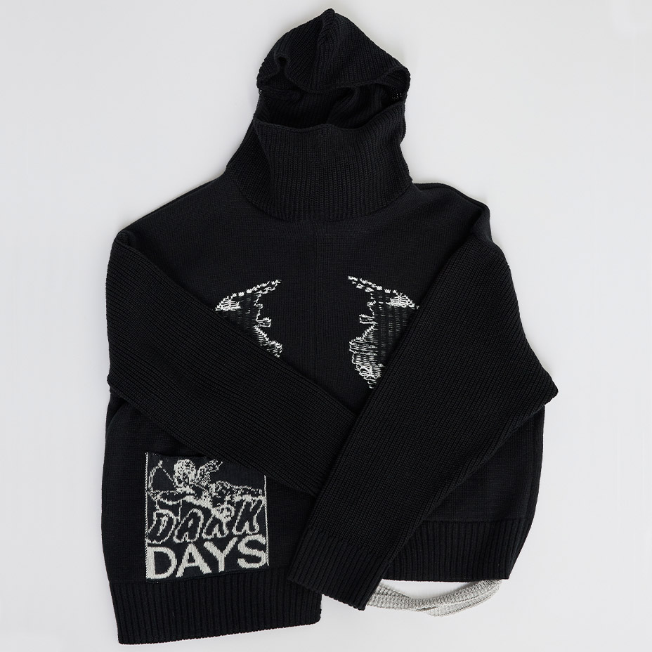 REVERSIBLE BALACLAVA SWEATER [ BS249304 ] BODYSONG / �ܥǥ�����