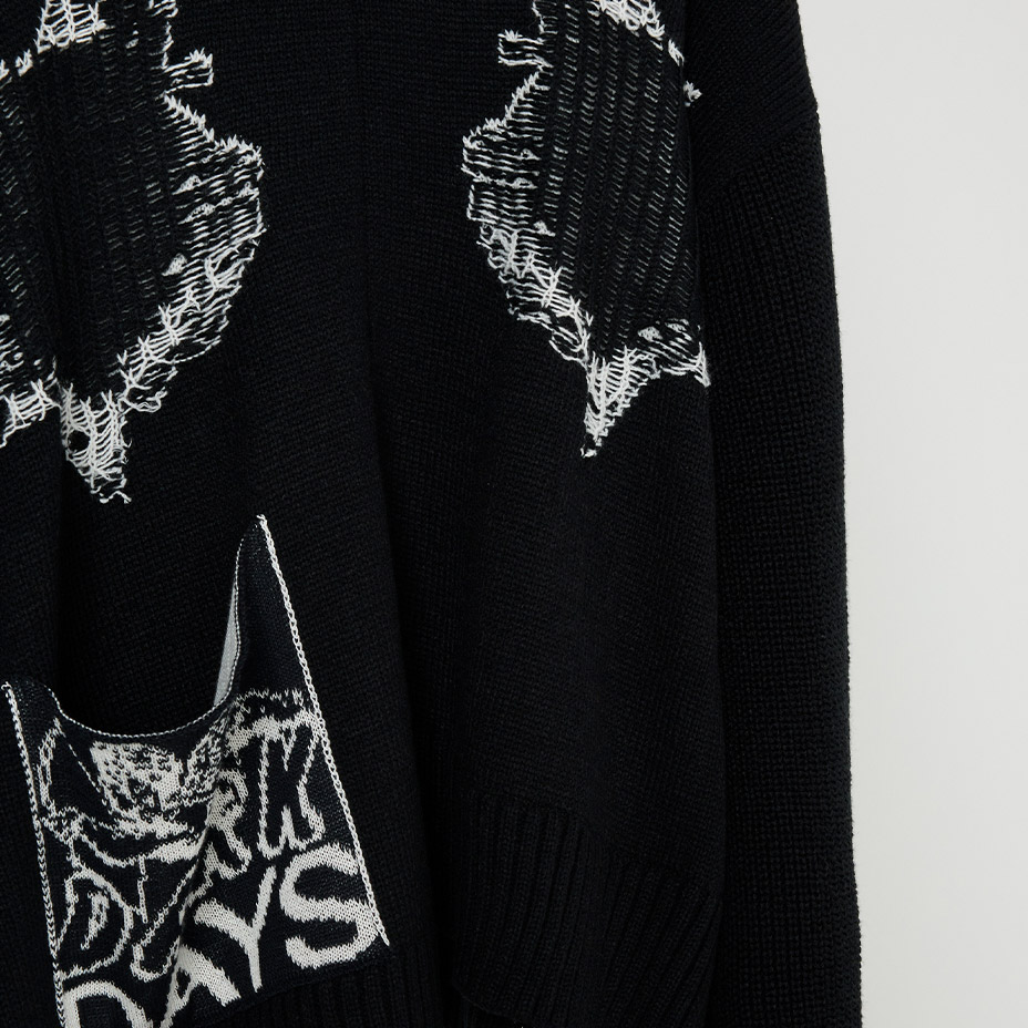REVERSIBLE BALACLAVA SWEATER [ BS249304 ] BODYSONG / �ܥǥ�����